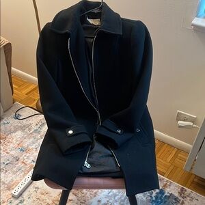 Michael Kors Black Pea Coat